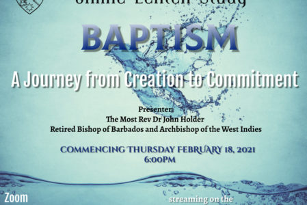 DIOCESE OF BARBADOS – Baptism – A Journey from Creation to Commitment