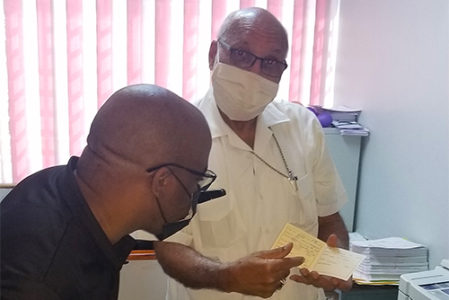 Archbishop Howard Gregory Receives COVID-19 Vaccine